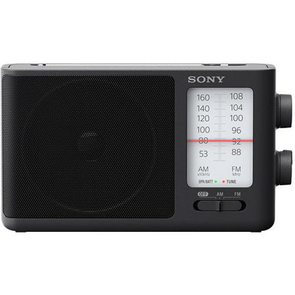 Sony ICF-506 Radio Analógica Portátil FM AM con Altavoz 3.9" y Batería 35H