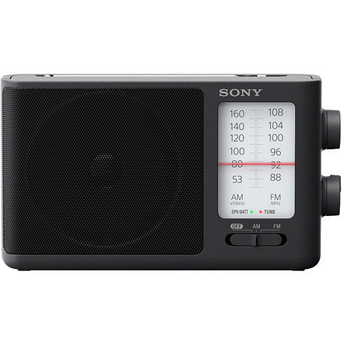 Sony ICF-506 Radio Analógica Portátil FM AM con Altavoz 3.9" y Batería 35H
