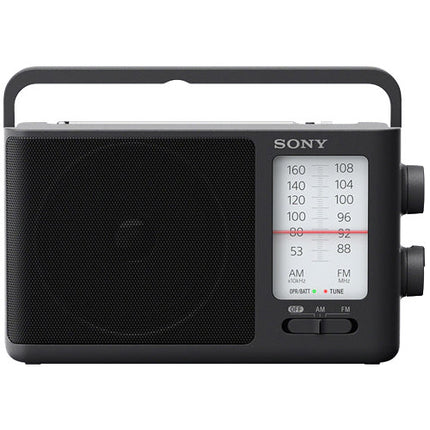 Sony ICF-506 Radio Analógica Portátil FM AM con Altavoz 3.9" y Batería 35H