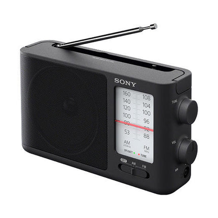 Sony ICF-506 Radio Analógica Portátil FM AM con Altavoz 3.9" y Batería 35H