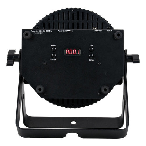 American DJ 18P HEX RGBAW+UV LED Luz Wash 18x12W 25° Ángulo Gel Frame