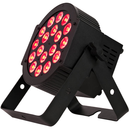 ADJ 18P HEX RGBAW+UV Luz LED Wash 18x12W Ángulo 25° Gel Frame