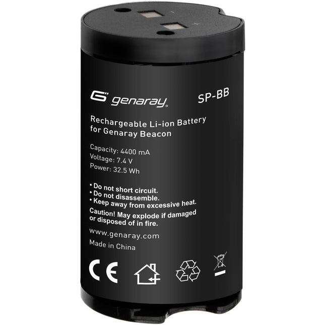 Genaray Battery para Beacon LED Light Batería Recargable 4400 mAh 1.5h Autonomía