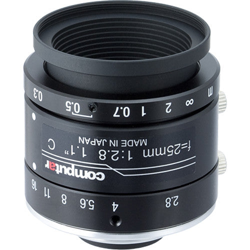 Computar 25mm f/2.8 Lente Ultra Baja Distorsión 12MP 1.1" C-Mount
