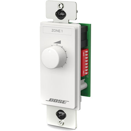 Bose Professional ControlCenter CC-1 Controlador de Zona Blanco con Control de Volumen y Selección de Canal