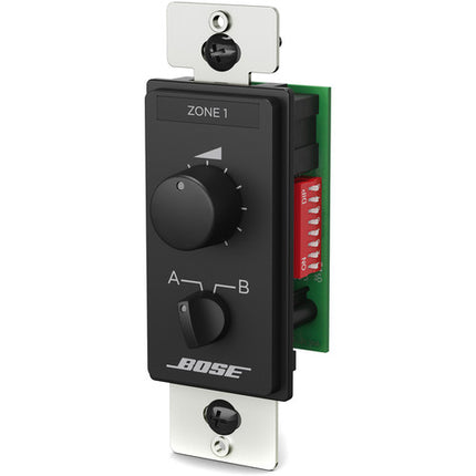 Bose Professional ControlCenter CC-2 Controlador de Zona Negro con 2 RJ-45 y Selector A/B