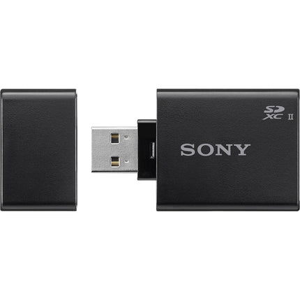 Sony UHS-II Lector de tarjetas SD USB 3.1 Gen 1 Ultra compacto ligero