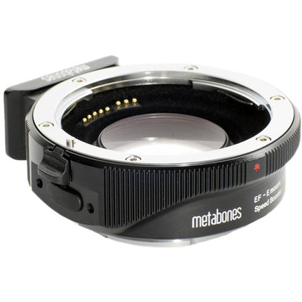 Metabones Canon EF a Montura Sony E Speed Booster 0.71x Ultra II generación 5 con estabilización y botón programable