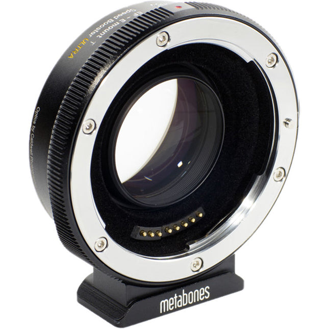 Metabones Canon EF a Montura Sony E Speed Booster 0.71x Ultra II generación 5 con estabilización y botón programable