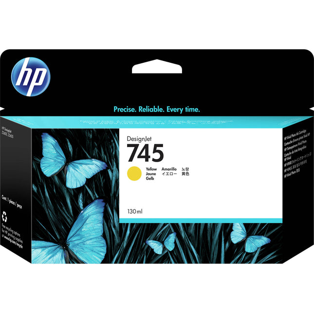 Cartucho de tinta amarilla HP 745 para DesignJet 130mL Z5600 Z2600