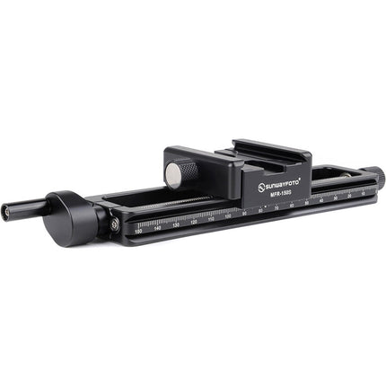 Sunwayfoto Rail de Enfoque Macro con Clamp y Capacidad 7 kg