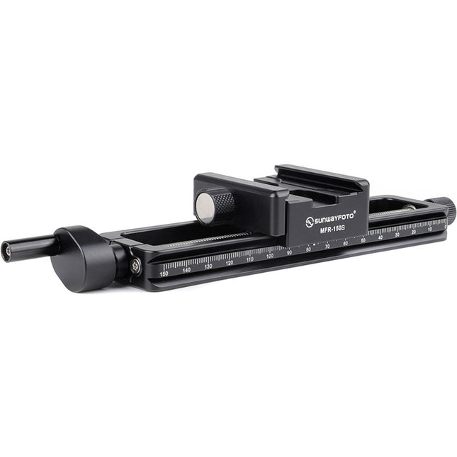 Sunwayfoto Rail de Enfoque Macro con Clamp y Capacidad 7 kg