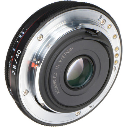 Pentax HD Pentax DA 40mm f/2.8 Lente Compacta Pancake con Parasol Metalico