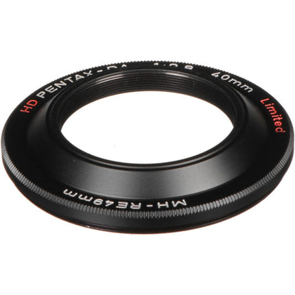 Pentax HD Pentax DA 40mm f/2.8 Lente Compacta Pancake con Parasol Metalico