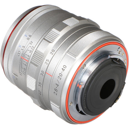 Pentax HD Pentax DA 20-40mm f/2.8-4 Objetivo Zoom Resistente al Clima Plata
