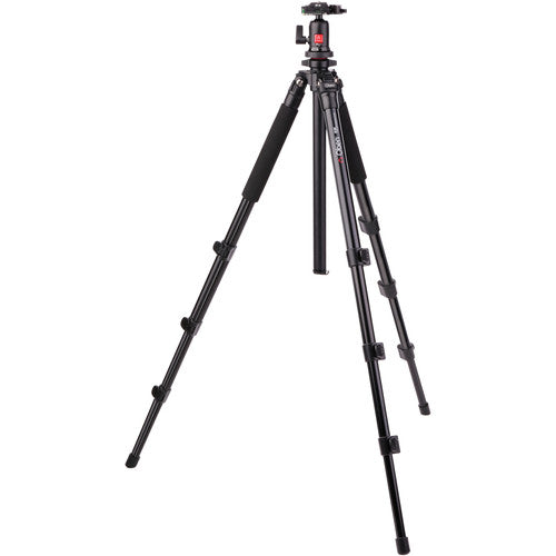 Oben AC-1441 Trípode de Aluminio 4 Secciones 61.6" Altura Máxima 11 lb Capacidad