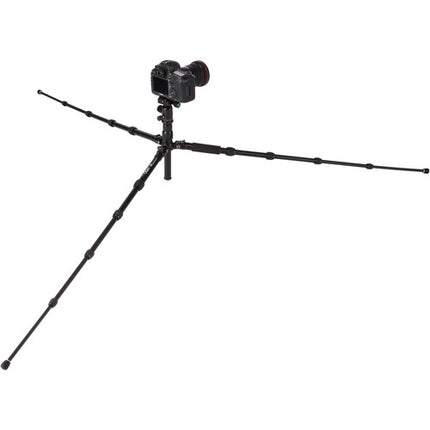 Oben AT-3535 Trípode de Viaje Plegable de Aluminio Altura Máx 131 cm Capacidad 4 kg con Cabeza de Bola BE-208T