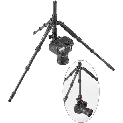 Oben CT-3535 Trípode de Viaje Plegable Fibra de Carbono 51.6 Pulgadas 9 lb Capacidad