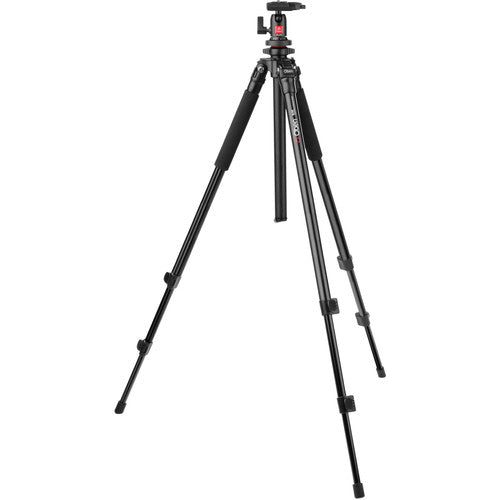 Oben AC-1321 Trípode de Aluminio 57.5" con Cabezal de Bola BA-106A y Capacidad 3 kg