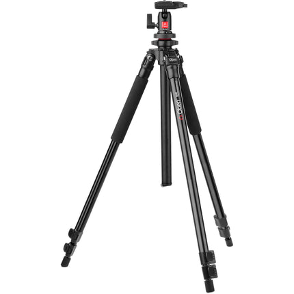 Oben AC-1321 Trípode de Aluminio 57.5" con Cabezal de Bola BA-106A y Capacidad 3 kg