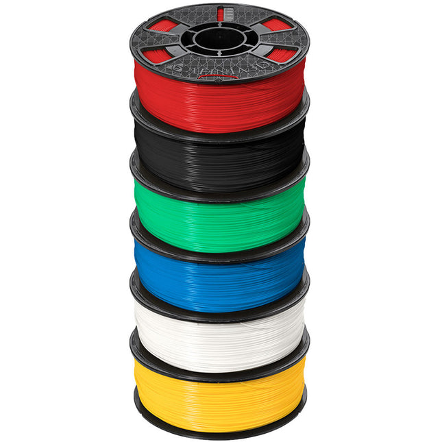 Afinia Premium Plus Filamento ABS 1.75mm 6 x 1kg Multicolor para Impresoras 3D H800 y H800+