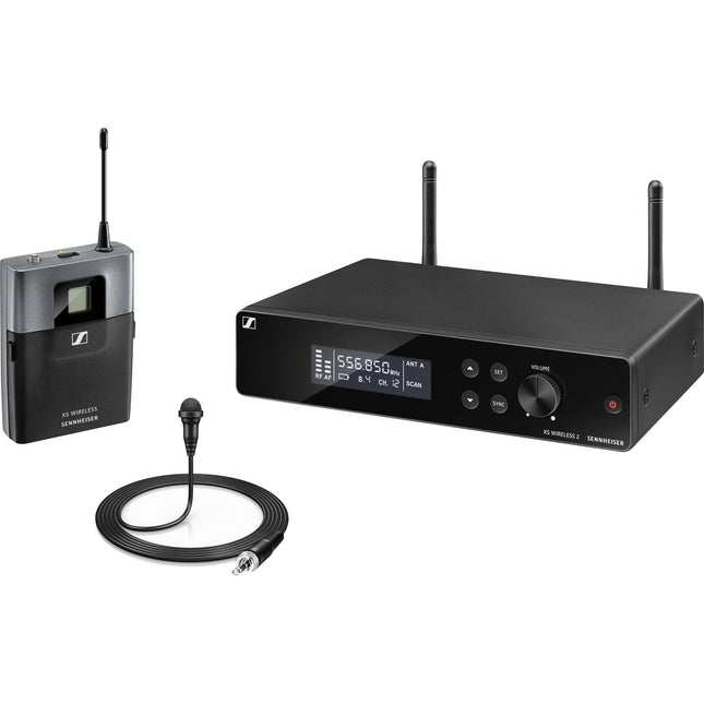 Sennheiser XSW2-ME2 Sistema Micrófono Lavalier Inalámbrico 12 Canales Rango 548-572 MHz