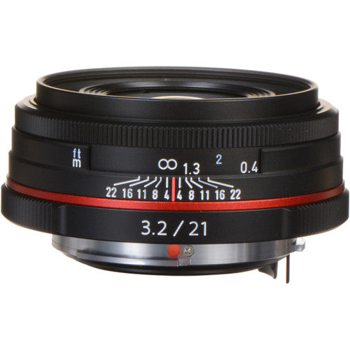 Pentax HD Pentax DA 21mm f3.2 AL Objetivo 31.5mm Diseño Pancake Juego Completo