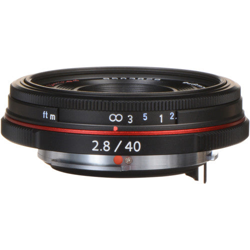 Pentax HD Pentax DA 40mm f/2.8 Lente Compacta Pancake con Parasol Metalico
