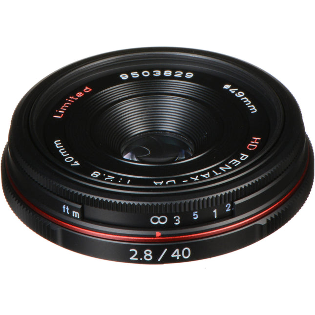 Pentax HD Pentax DA 40mm f/2.8 Lente Compacta Pancake con Parasol Metalico