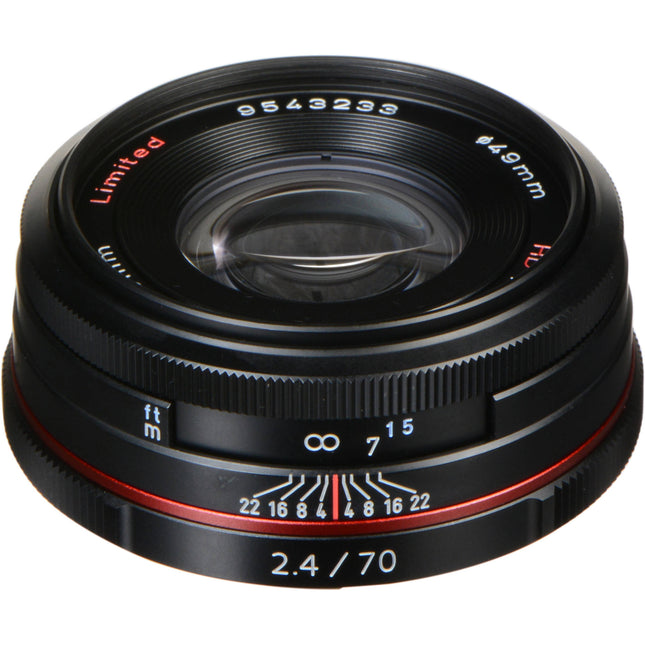 Pentax HD Pentax DA 70mm f2.4 Lente Compacta con Montura K y Diafragma de Nueve Hojas