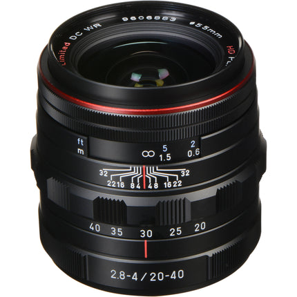 Pentax HD Pentax DA 20-40mm f/2.8-4 Lente Zoom Resistente al Clima