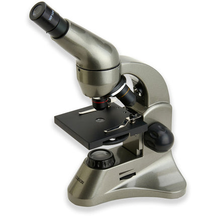 Carson MS-040 Microscopio 4x/10x/40x 10x Oculares Cabeza 360° Luz LED