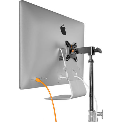 Tether Tools Rock Solid Adaptador VESA para iMac Soporte 100x100mm 75x75mm aluminio cepillado