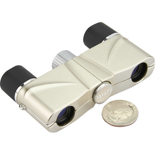 Carson 4x10 Operaview Binoculars prismas BK-7 distancia enfoque 1.5 m