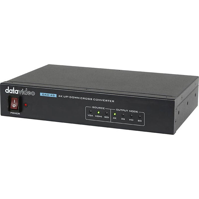 Datavideo DAC-45 Convertidor 4K HDMI 2.0 UHD 3G-SDI Plug and Play