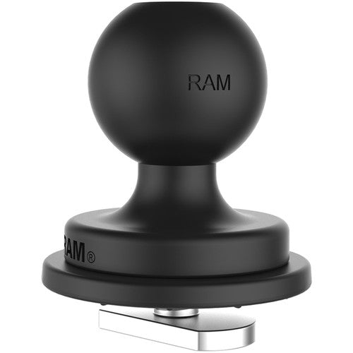 RAM Mounts Bola de seguimiento de 1 pulgada con tornillo en T acero inoxidable