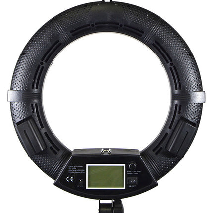 Savage Luminous Pro Ringlight LED 17.5" 5500K CRI95 con control remoto y batería
