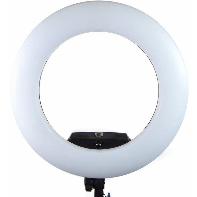 Savage Luminous Pro Ringlight LED 17.5" 5500K CRI95 con control remoto y batería