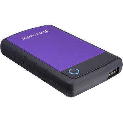 Transcend 4TB StoreJet 25H3 Disco Duro Externo USB 30 Color Morado
