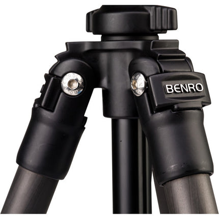 Benro Slim Trípode de Fibra de Carbono con Cabezal Bola 146 cm y 3.2 pulgadas plegado