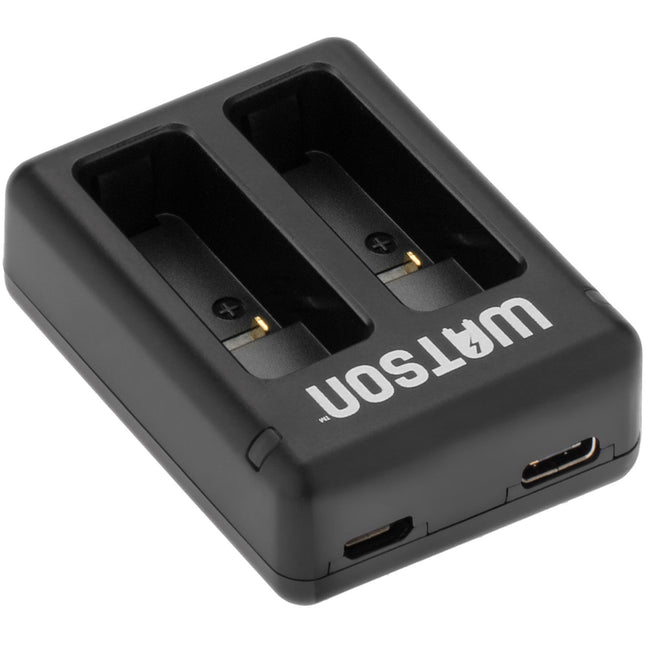 Watson Mini Duo Cargador para baterías GoPro HERO7 6 5 doble puerto USB