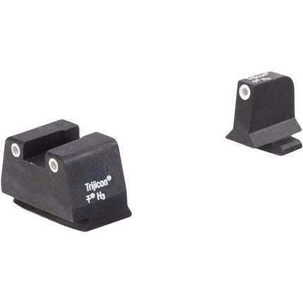 Trijicon FN Bright & Tough Suppresor Set de Mira Nocturna 3 Puntos Tritio ACP 45