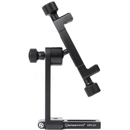 Sunwayfoto Soporte para Smartphone de 2.2 a 3.6 Pulgadas con Cabezal Giratorio