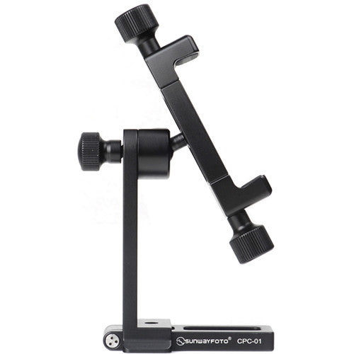 Sunwayfoto Soporte para Smartphone de 2.2 a 3.6 Pulgadas con Cabezal Giratorio