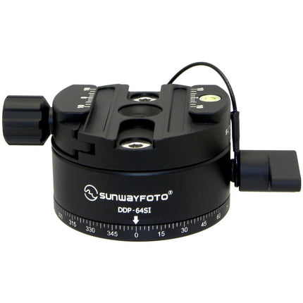 Sunwayfoto DDP-64SI y DDY-64I Rotador Indexado 17.6 lb capacidad 64mm clamp