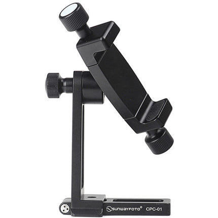 Sunwayfoto Soporte para Smartphone de 2.2 a 3.6 Pulgadas con Cabezal Giratorio