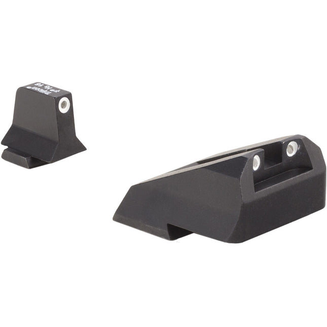 Trijicon Bright & Tough Suppressor Juego de Miras Nocturnas para Smith & Wesson con Discos Blancos