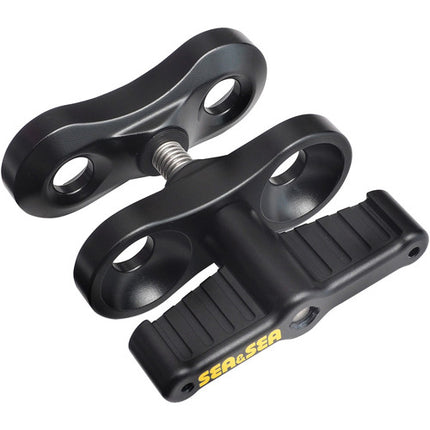Sea & Sea Sea Arm 8 Ball Clamp II Abrazadera de Aluminio Ajustable para Montajes