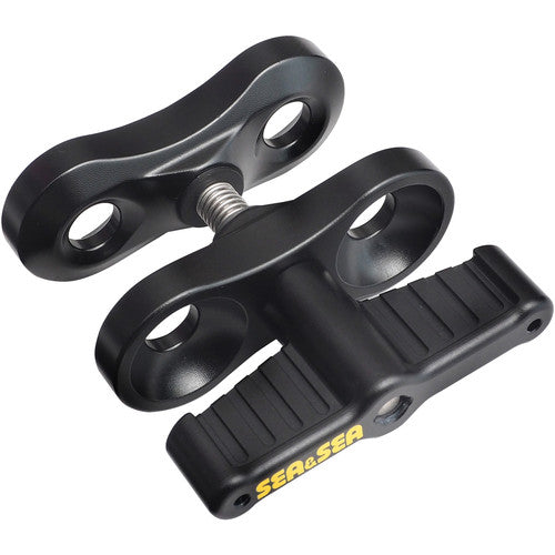 Sea & Sea Sea Arm 8 Ball Clamp II Abrazadera de Aluminio Ajustable para Montajes