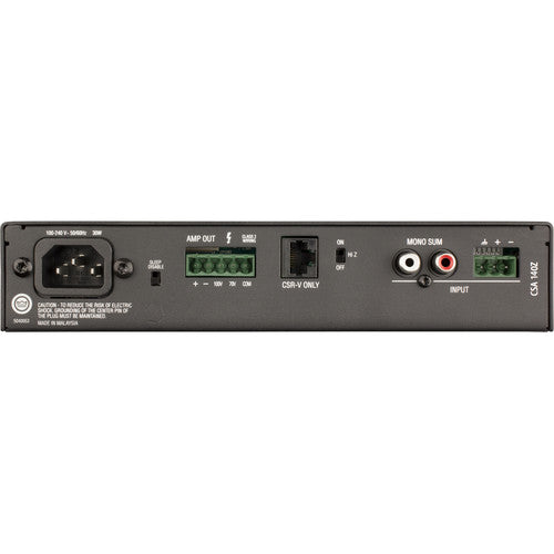 JBL CSA 140Z Amplificador de Audio 40W Mono con Kit de Montaje y Conectores Euroblock